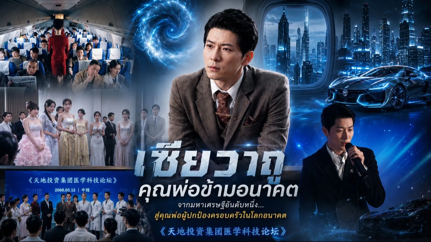 ซีรีส์แนวตั้ง (พากย์ไทย) เซียวถู คุณพ่อข้ามอนาคตมาอีก 50 ปี พากย์ไทย ครบทุกตอน คมชัด HD