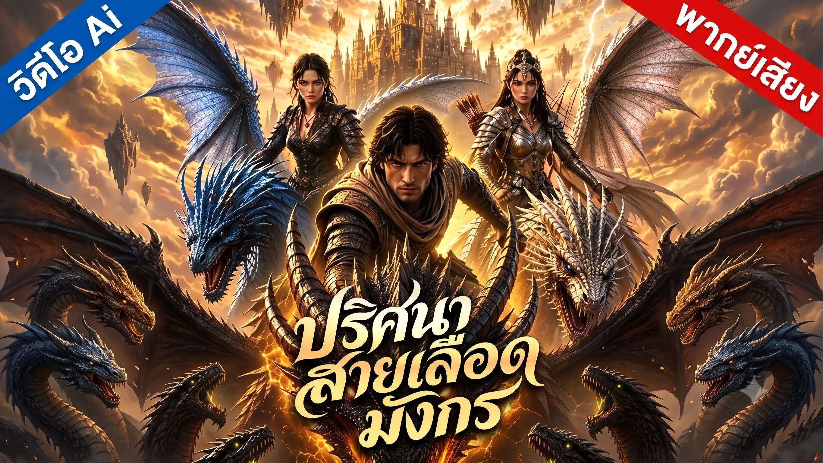 ซีรีส์แนวตั้ง ปริศนาสายเลือดมังกร(พากย์ไทย) พากย์ไทย ครบทุกตอน ดูฟรี HD
