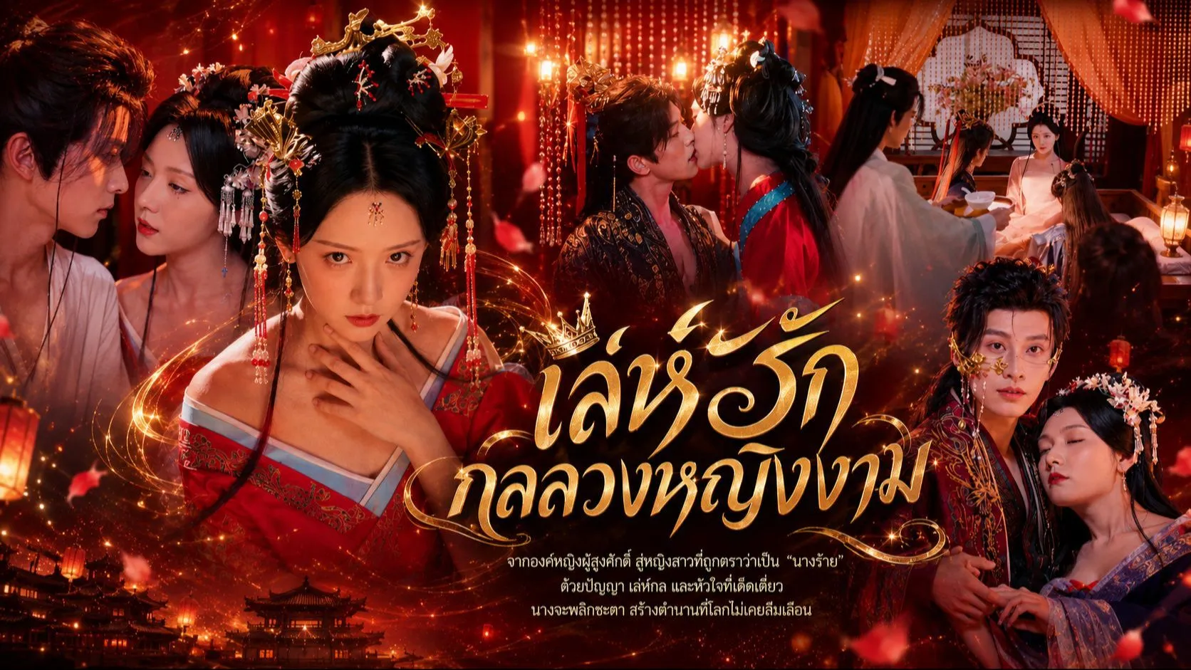 ซีรีส์แนวตั้ง (พากย์ไทย) เล่ห์รักกลลวงหญิงงาม พากย์ไทย ครบทุกตอน ดูฟรี HD