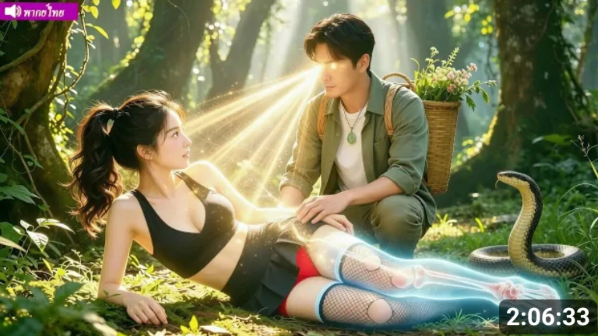 ซีรีส์แนวตั้ง (พากย์ไทย) CEOสาวสวยตกอยู่ในป่าอันตรายใกล้ตาย ขอทานมาช่วยเป็นหมอเทพ พากย์ไทย ครบทุกตอน คมชัด HD