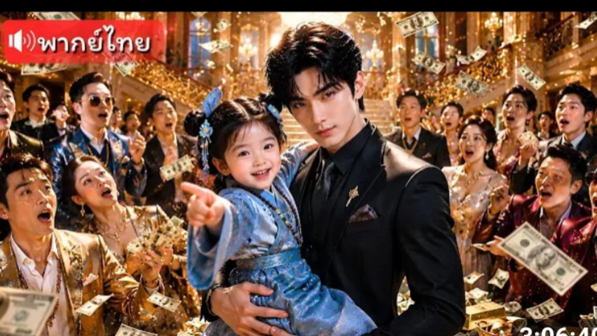 ซีรีส์แนวตั้ง (พากย์ไทย) หนุ่มดวงตกช่วยนักพรตตัวจิ๋วโดยบังเอิญ หารู้ไม่ว่าเป็นเทพโชคลาภ พากย์ไทย ครบทุกตอน คมชัด HD