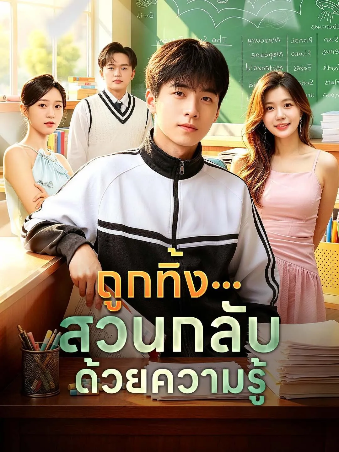 ซีรีส์แนวตั้ง ถูกทิ้ง… สวนกลับด้วยความรู้ ซับไทย ครบทุกตอน ดูฟรี HD