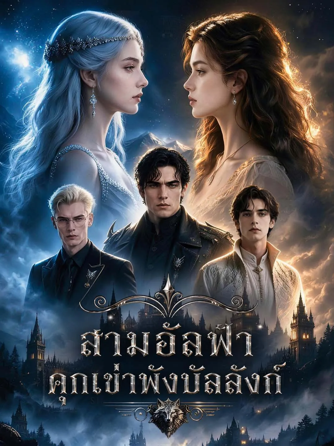 ซีรีส์แนวตั้ง สามอัลฟ่าคุกเข่าพังบัลลังก์ ซับไทย ครบทุกตอน คมชัด HD