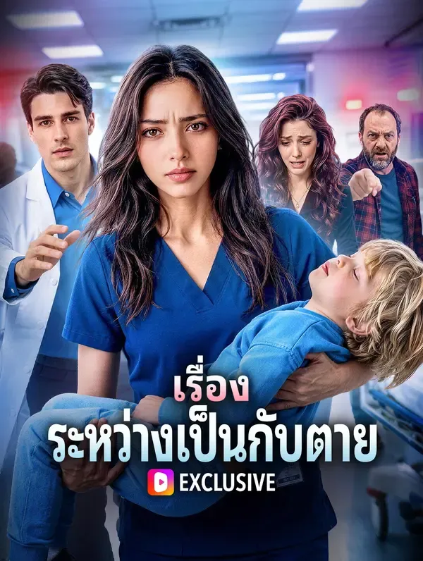 ซีรีส์แนวตั้ง เรื่อง ระหว่างเป็นกับตาย ซับไทย ครบทุกตอน ดูฟรี HD