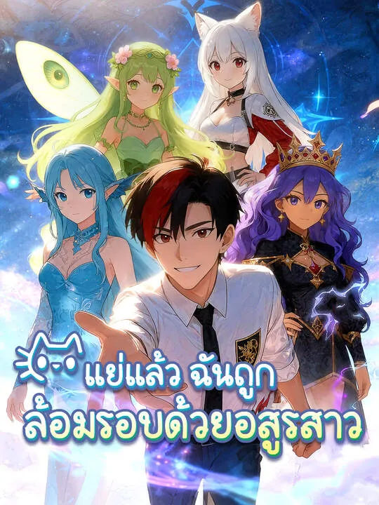 ซีรีส์แนวตั้ง แย่แล้ว ฉันถูกล้อมรอบด้วยอสูรสาว ซับไทย ครบทุกตอน คมชัด HD