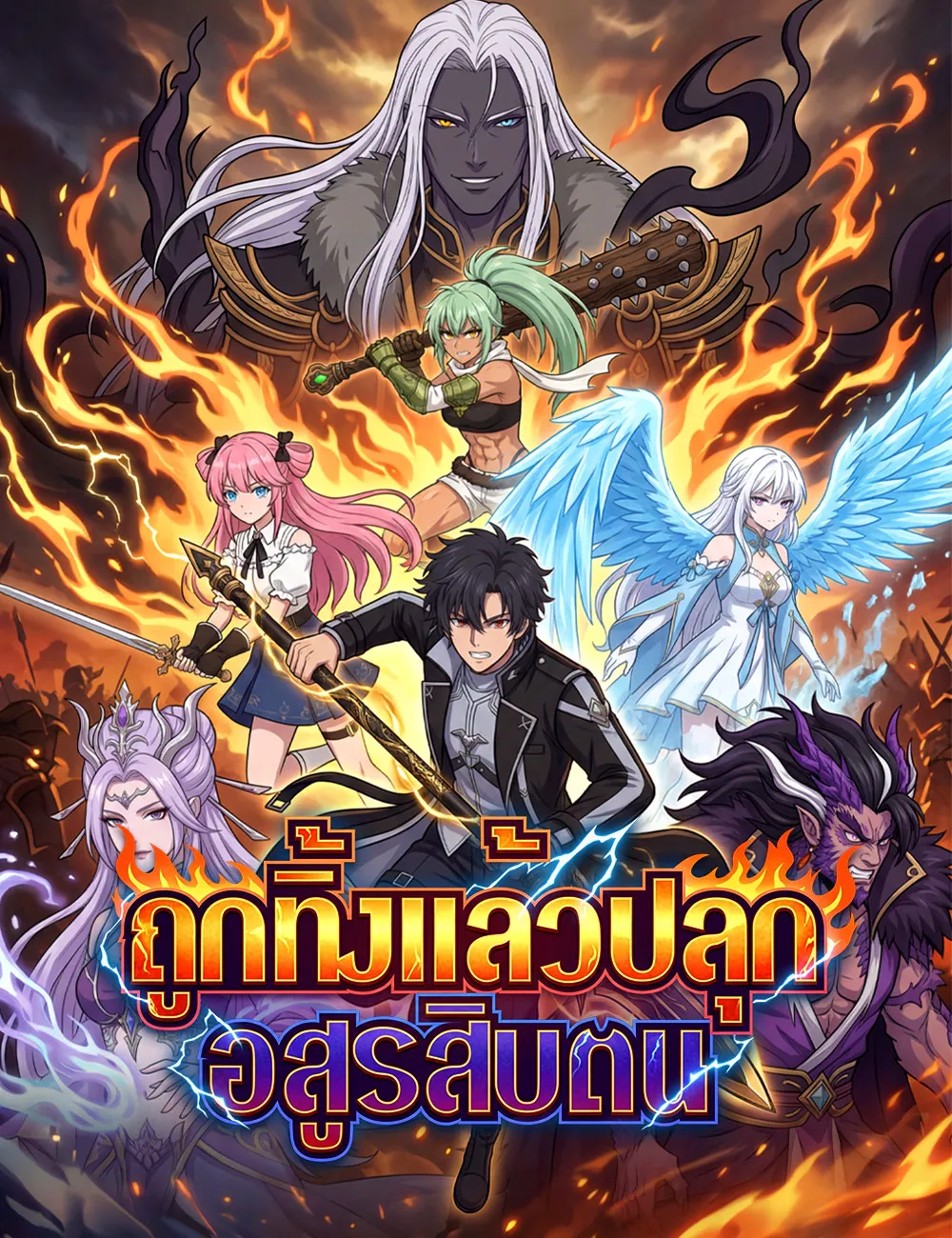 ซีรีส์แนวตั้ง ถูกทิ้งแล้วปลุกอสูรสิบตน ซับไทย ครบทุกตอน ดูฟรี HD