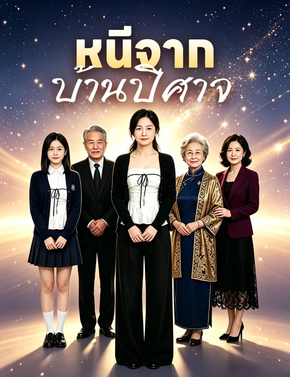 ซีรีส์แนวตั้ง หนีจากบ้านปีศาจ ซับไทย ครบทุกตอน คมชัด HD