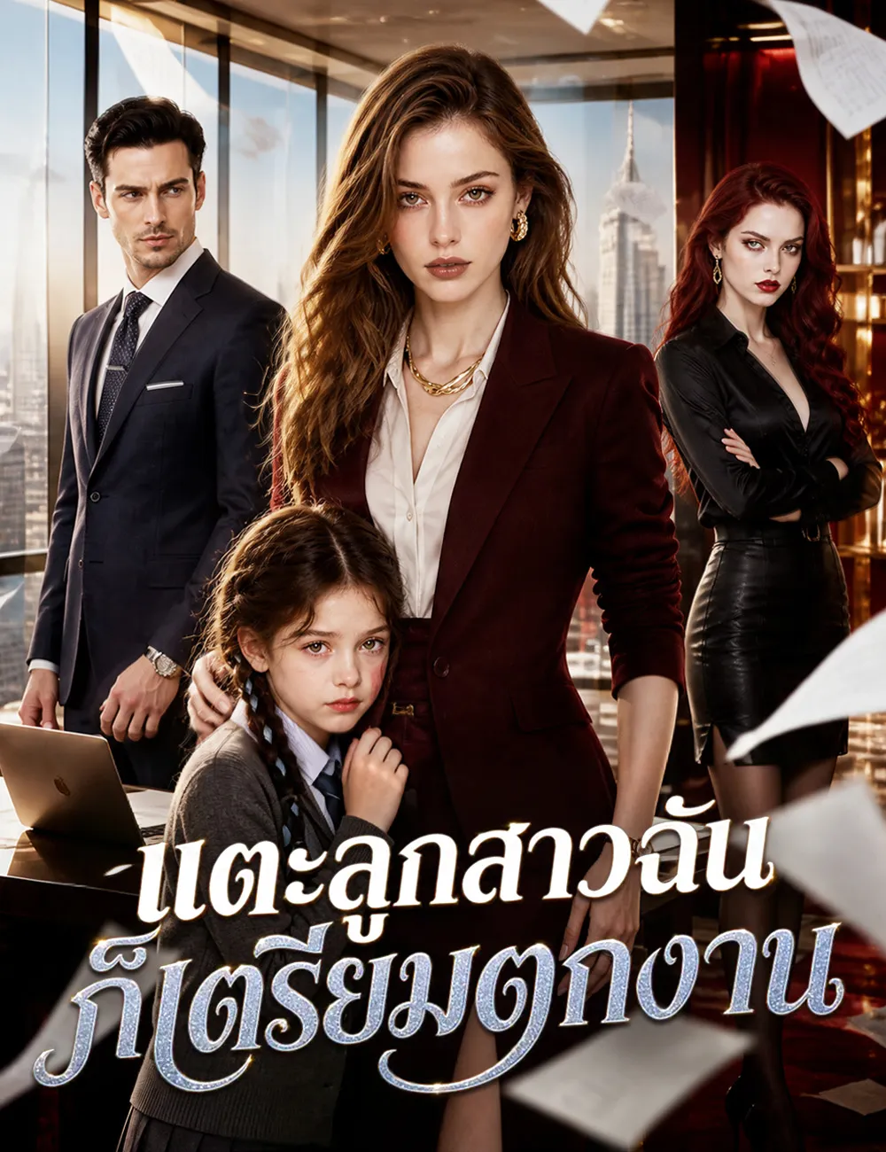 ซีรีส์แนวตั้ง แตะลูกสาวฉัน ก็เตรียมตกงาน （ฉบับพากย์ ） พากย์ไทย ครบทุกตอน คมชัด HD