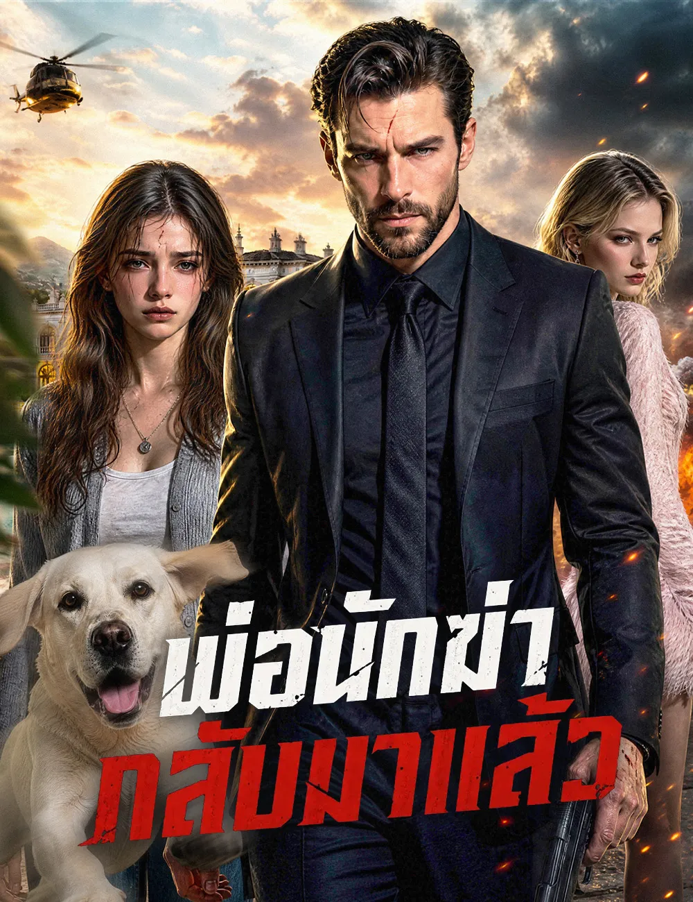ซีรีส์แนวตั้ง พ่อนักฆ่ากลับมาแล้ว（ฉบับพากย์ ） พากย์ไทย ครบทุกตอน คมชัด HD