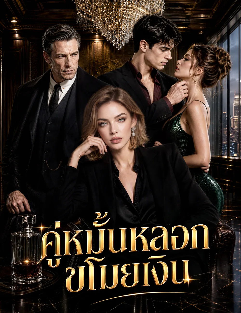 ซีรีส์แนวตั้ง คู่หมั้นหลอกขโมยเงิน（ฉบับพากย์ ） พากย์ไทย ครบทุกตอน คมชัด HD