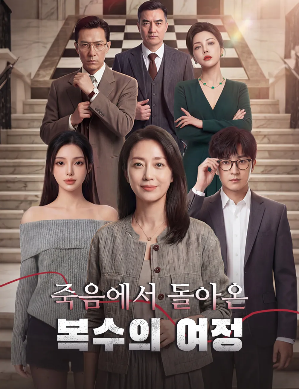 ซีรีส์แนวตั้ง 죽음에서 돌아온 복수의 여정 ซับไทย ครบทุกตอน ดูฟรี HD