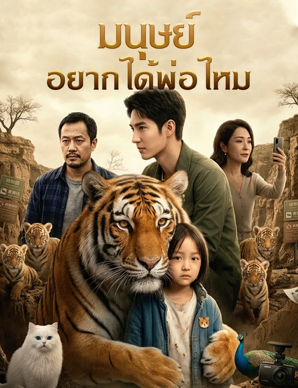 ซีรีส์แนวตั้ง มนุษย์ อยากได้พ่อไหม（ฉบับพากย์ ） พากย์ไทย ครบทุกตอน คมชัด HD