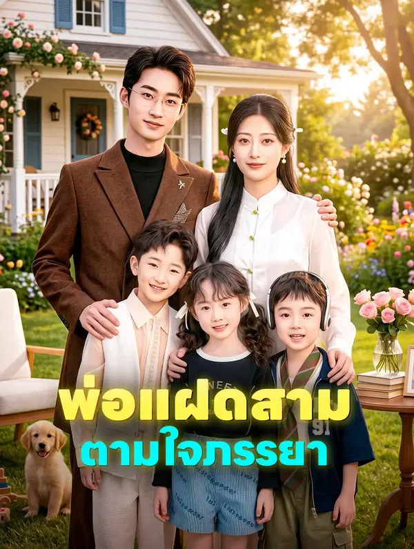 ซีรีส์แนวตั้ง พ่อแฝดสามตามใจภรรยา(พากย์เสียง) พากย์ไทย ครบทุกตอน คมชัด HD