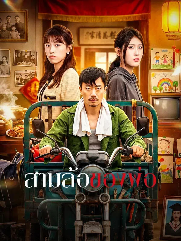 ซีรีส์แนวตั้ง สามล้อของพ่อ ซับไทย ครบทุกตอน ดูฟรี HD