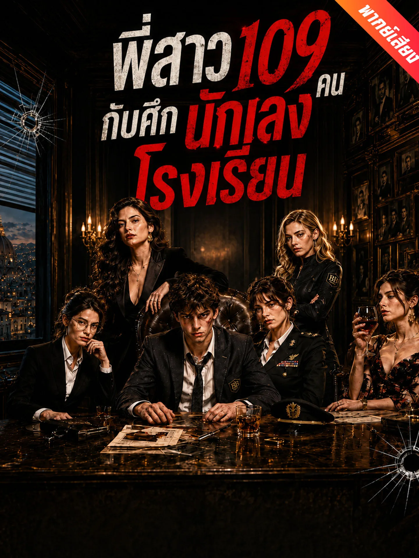 ซีรีส์แนวตั้ง [พากย์เสียง] พี่สาว 109 คน กับศึกนักเลงโรงเรียน พากย์ไทย ครบทุกตอน ดูฟรี HD