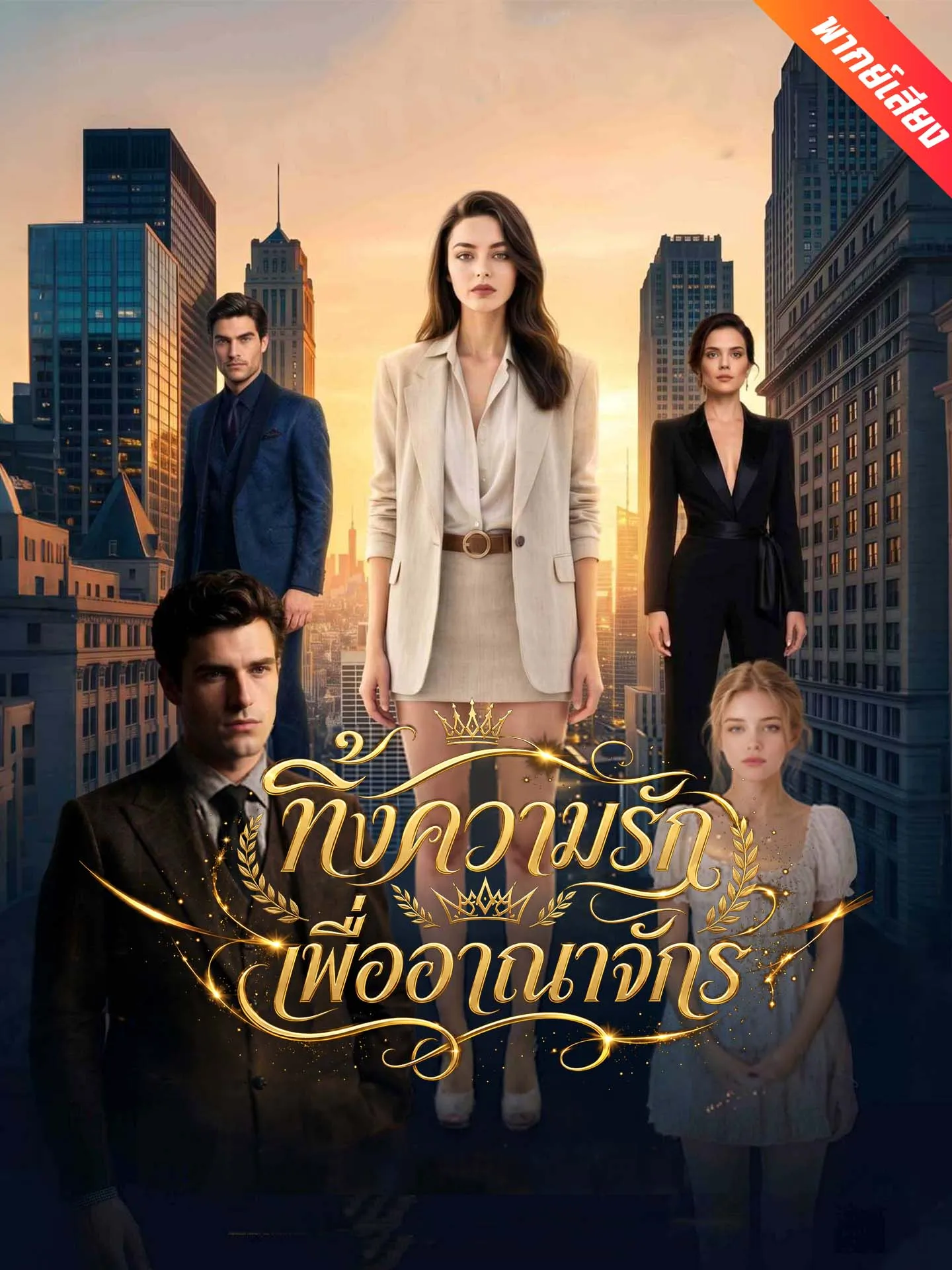 ซีรีส์แนวตั้ง [พากย์เสียง] ทิ้งความรักเพื่ออาณาจักร พากย์ไทย ครบทุกตอน คมชัด HD