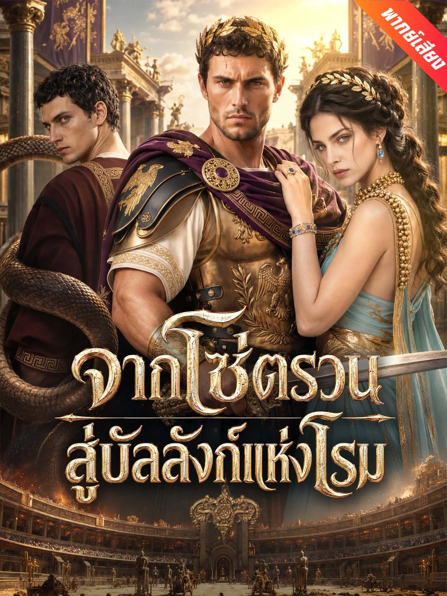 ซีรีส์แนวตั้ง [พากย์เสียง] จากโซ่ตรวนสู่บัลลังก์แห่งโรม พากย์ไทย ครบทุกตอน คมชัด HD