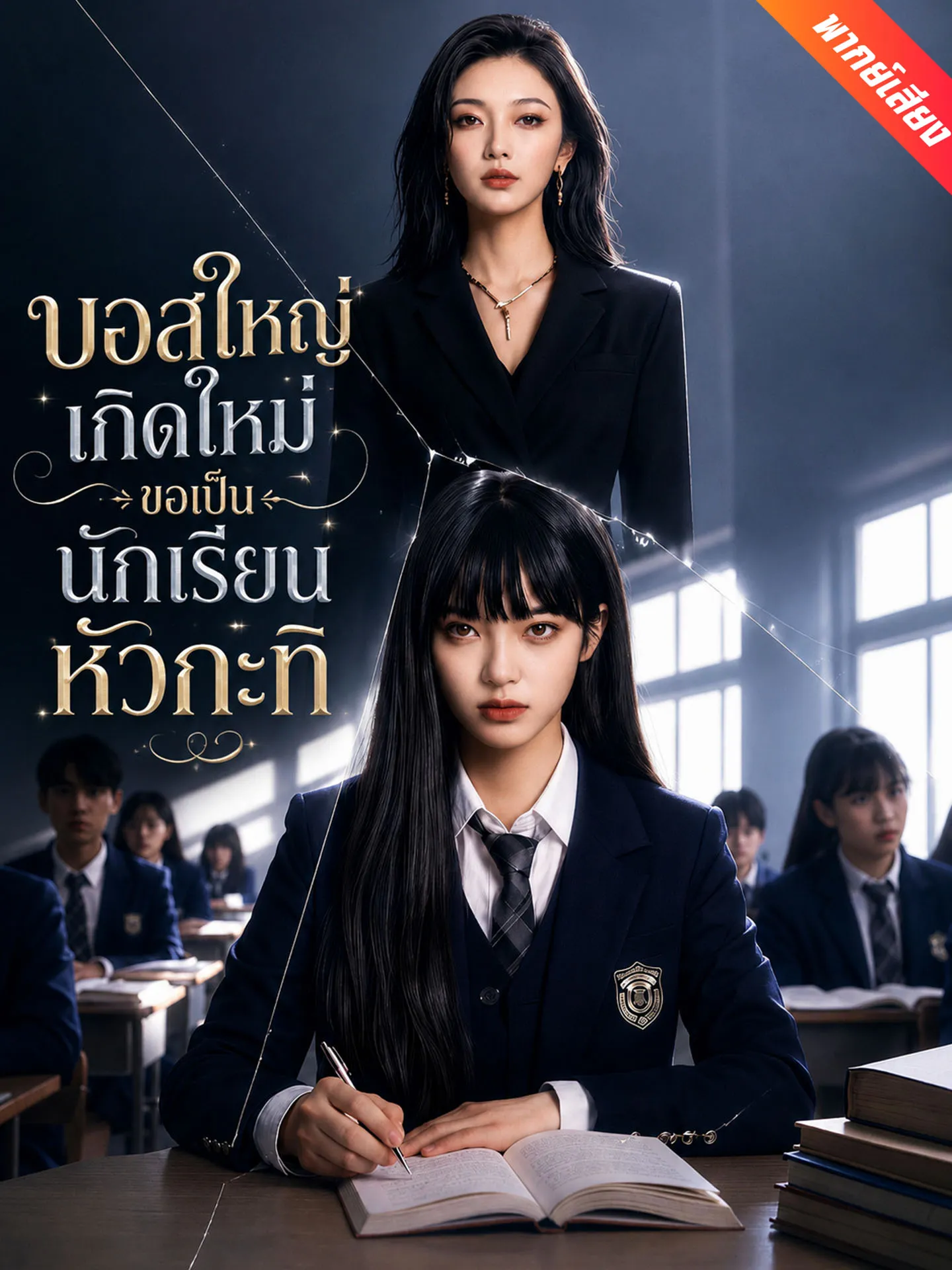 ซีรีส์แนวตั้ง [พากย์เสียง] บอสใหญ่เกิดใหม่ ขอเป็นนักเรียนหัวกะทิ พากย์ไทย ครบทุกตอน คมชัด HD