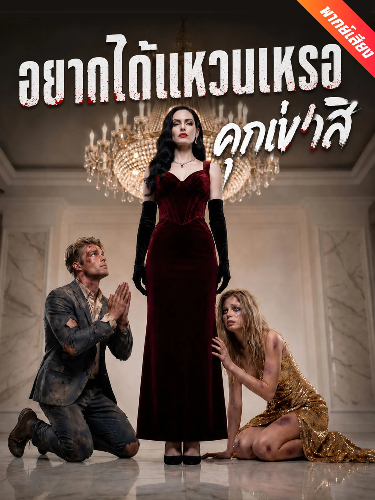 ซีรีส์แนวตั้ง [พากย์เสียง] อยากได้แหวนเหรอ คุกเข่าสิ พากย์ไทย ครบทุกตอน คมชัด HD