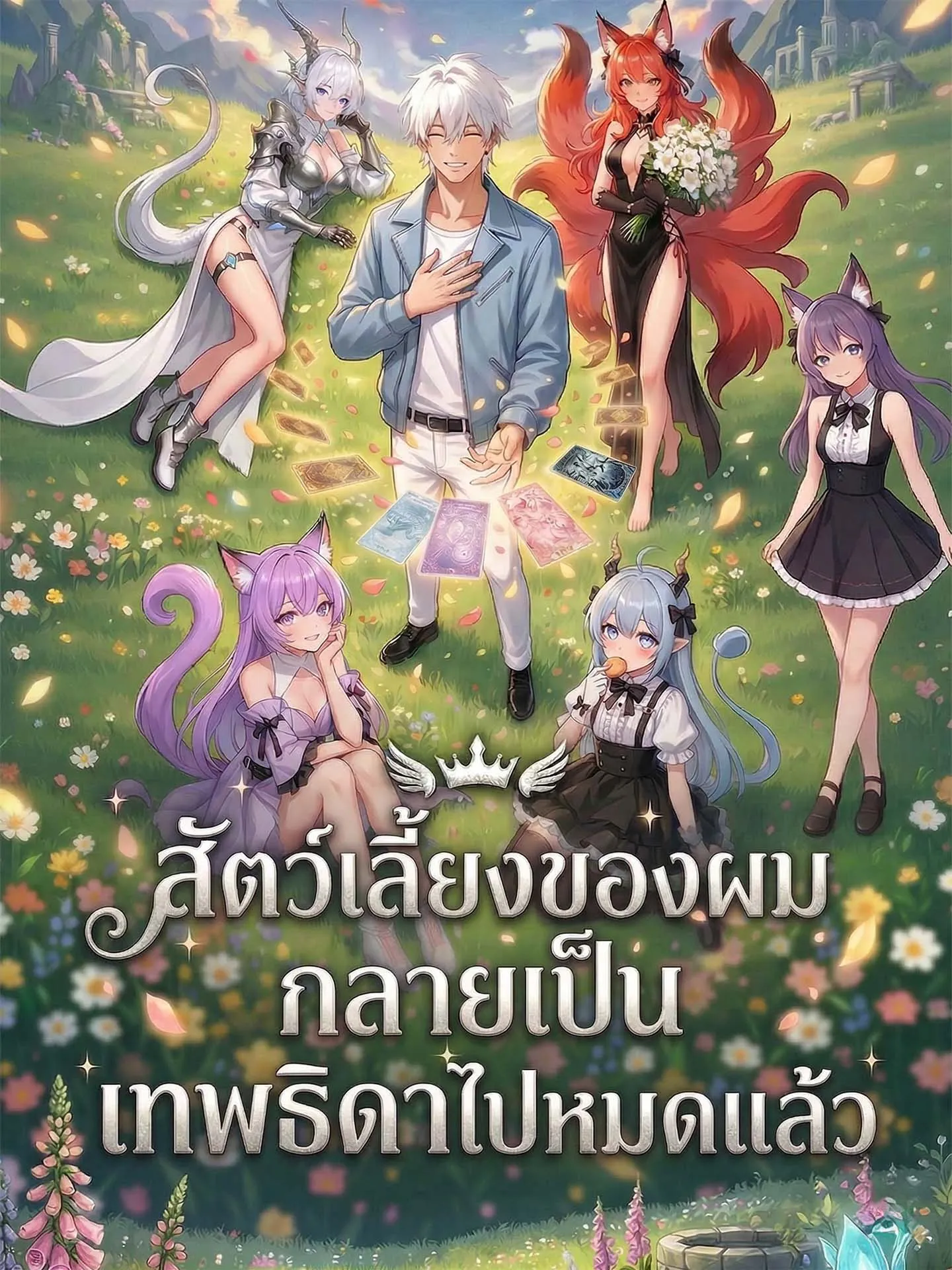 ซีรีส์แนวตั้ง [พากย์เสียง] สัตว์เลี้ยงของผมกลายเป็นเทพธิดาไปหมดแล้ว พากย์ไทย ครบทุกตอน คมชัด HD