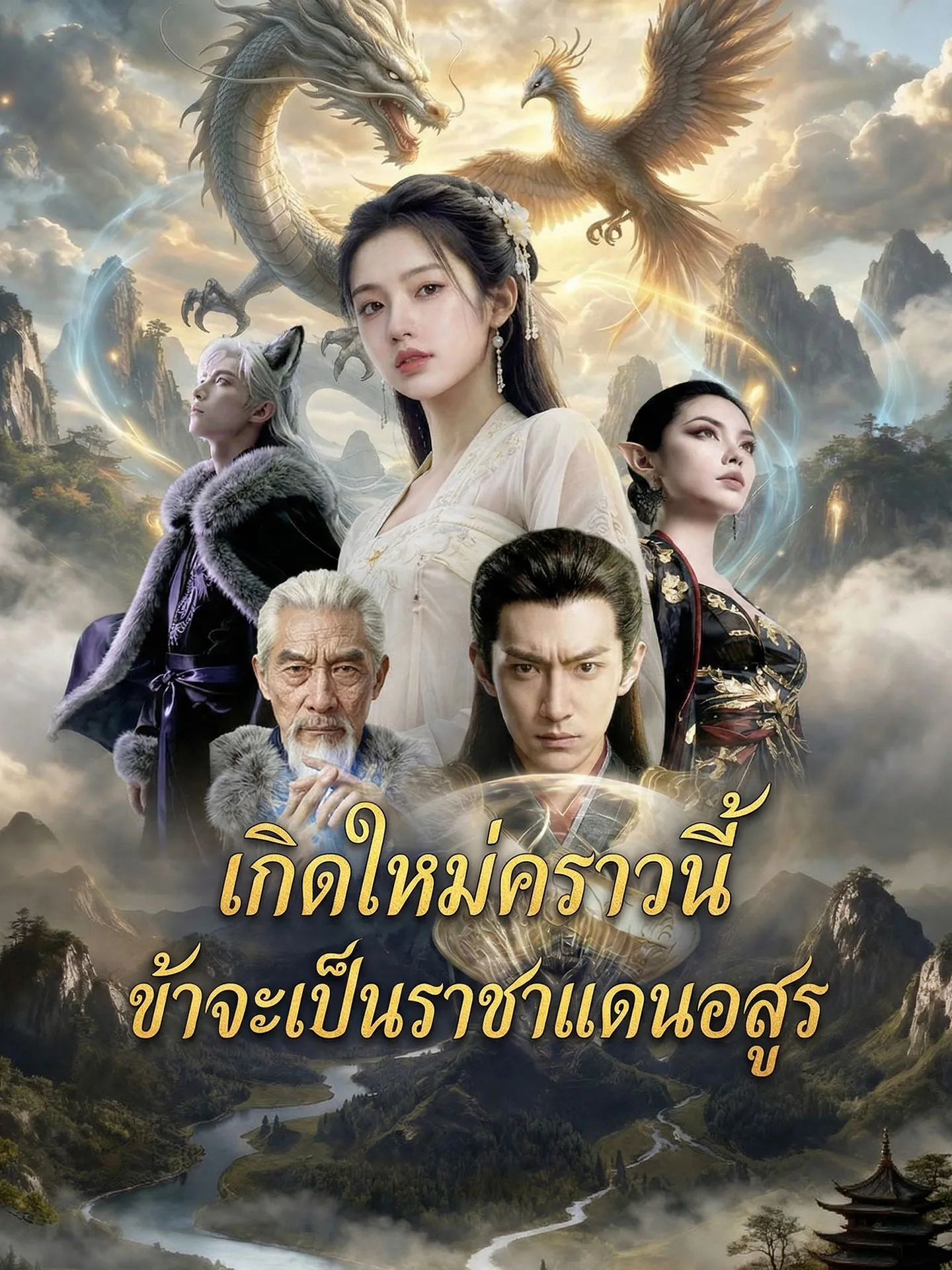 ซีรีส์แนวตั้ง เกิดใหม่คราวนี้ ข้าจะเป็นราชาแดนอสูร ซับไทย ครบทุกตอน ดูฟรี HD