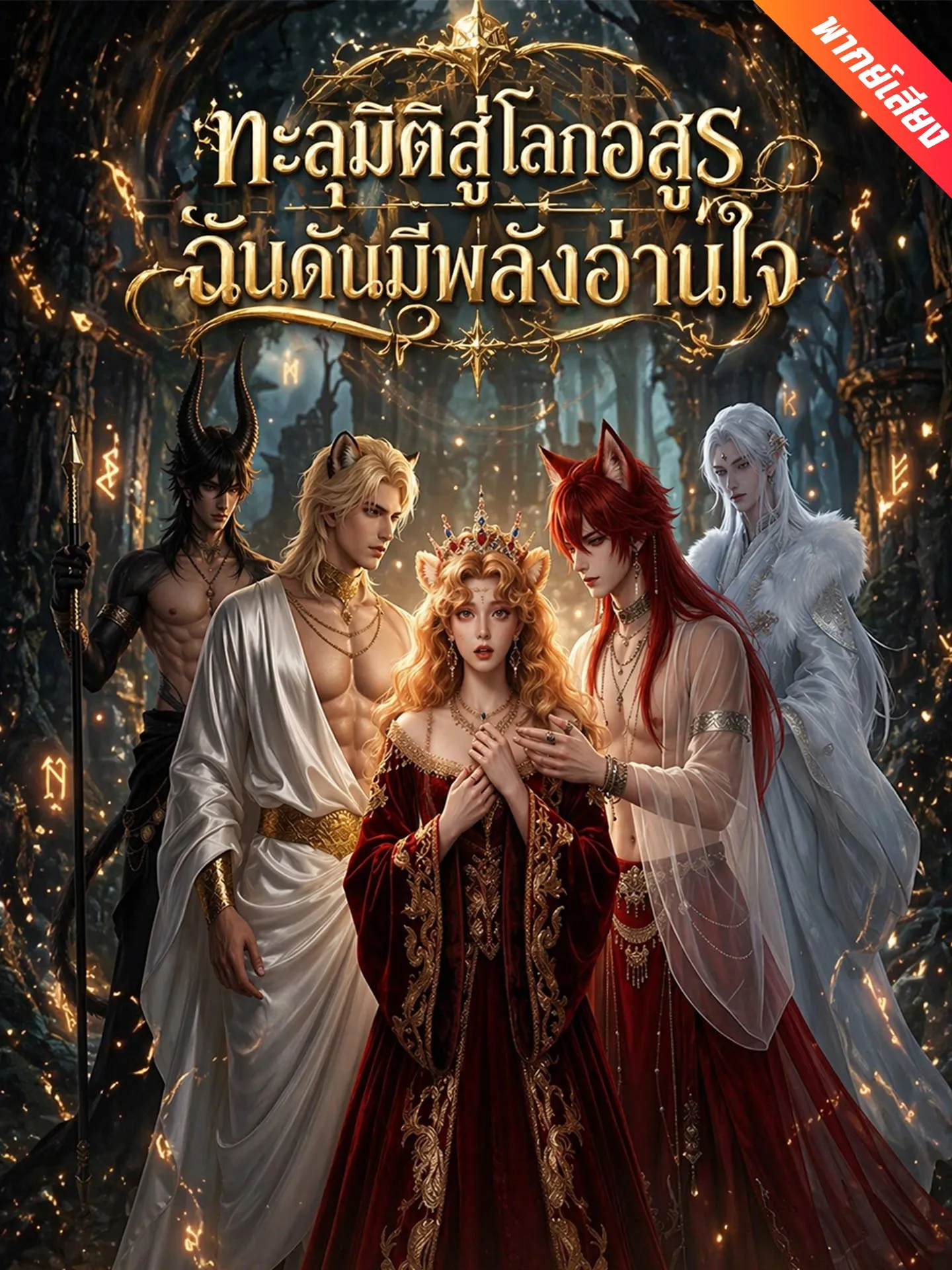 ซีรีส์แนวตั้ง [พากย์เสียง] ทะลุมิติสู่โลกอสูร ฉันดันมีพลังอ่านใจ พากย์ไทย ครบทุกตอน คมชัด HD