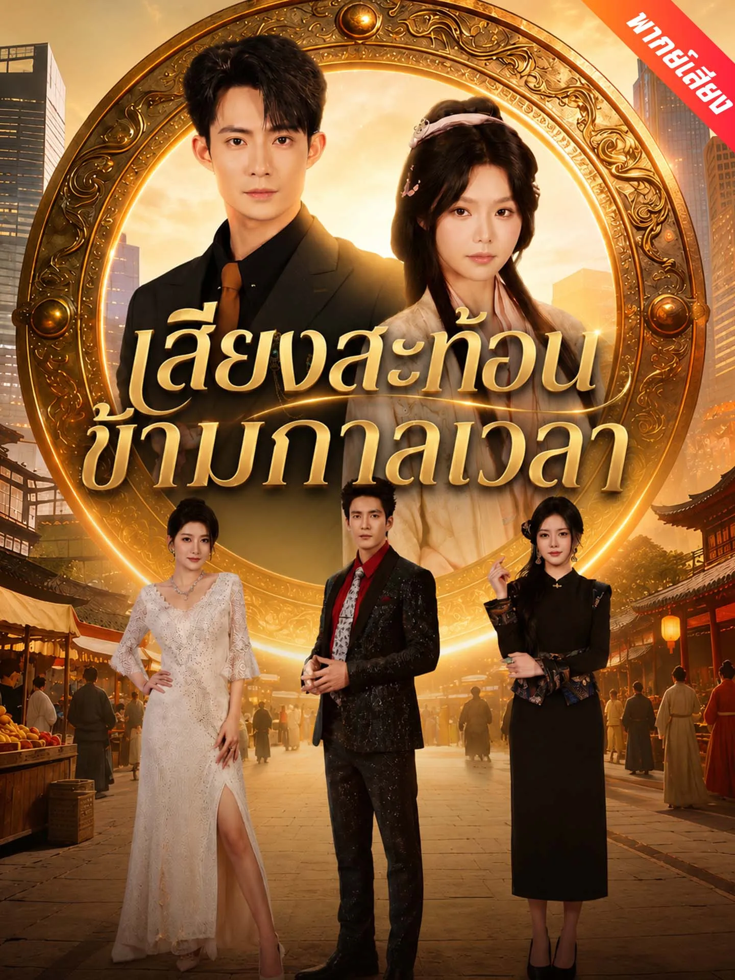 ซีรีส์แนวตั้ง [พากย์เสียง] เสียงสะท้อนข้ามกาลเวลา พากย์ไทย ครบทุกตอน คมชัด HD