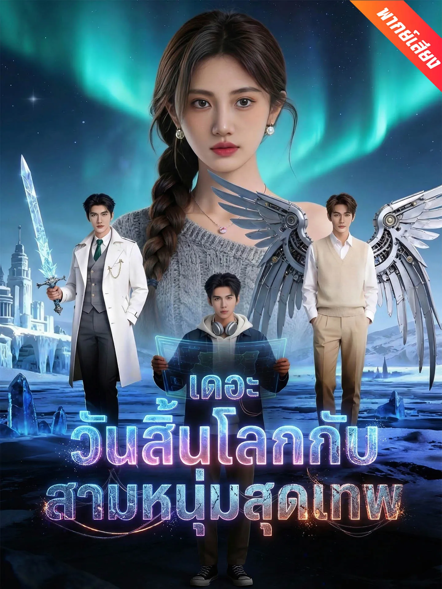 ซีรี่ส์จีน [พากย์เสียง] วันสิ้นโลกกับสามหนุ่มสุดเทพ พากย์ไทย ครบทุกตอน คมชัด HD