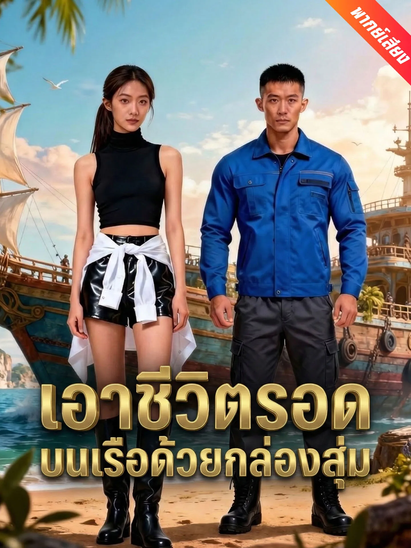 ซีรี่ส์จีน [พากย์เสียง] เอาชีวิตรอดบนเรือด้วยกล่องสุ่ม พากย์ไทย ครบทุกตอน คมชัด HD