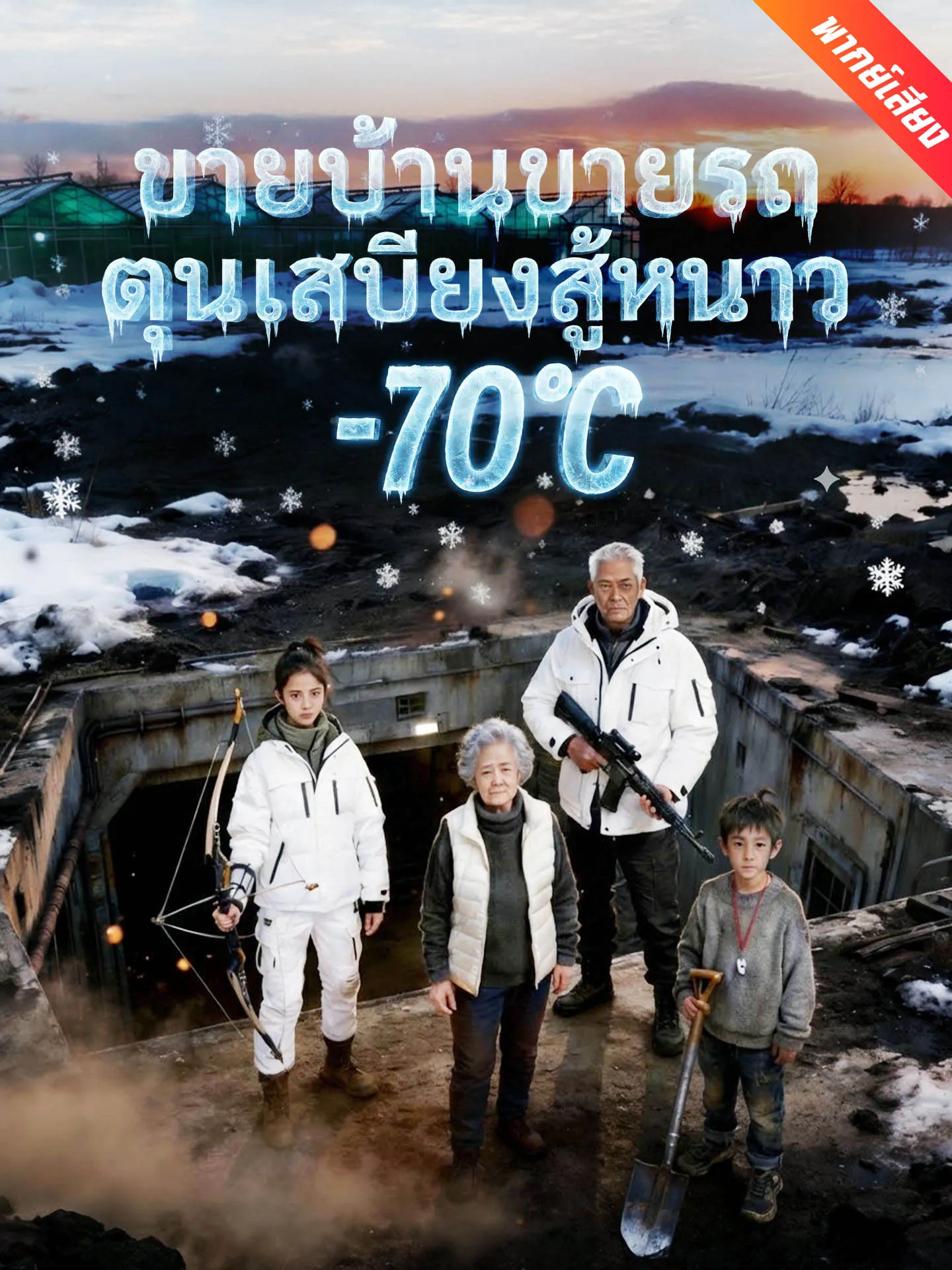 ซีรี่ส์จีน [พากย์เสียง] ขายบ้านขายรถ ตุนเสบียงสู้หนาว -70℃ พากย์ไทย ครบทุกตอน คมชัด HD