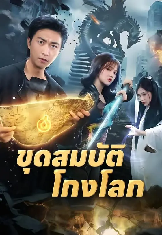 ซีรีส์แนวตั้ง ขุดสมบัติโกงโลก ซับไทย ครบทุกตอน ดูฟรี HD