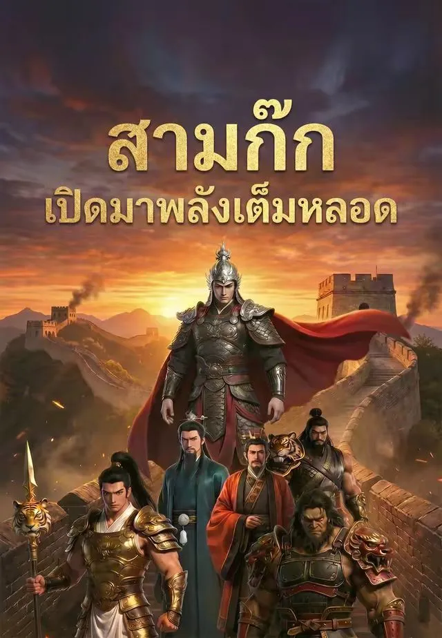 ซีรีส์แนวตั้ง สามก๊ก เปิดมาพลังเต็มหลอด ซับไทย ครบทุกตอน ดูฟรี HD