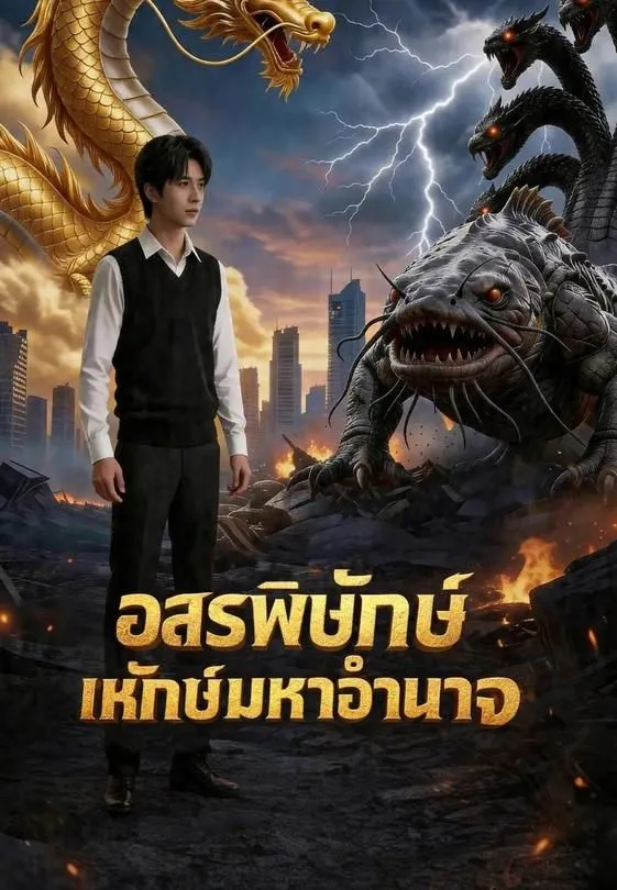 ซีรีส์แนวตั้ง อสรพิษยักษ์แห่งมหาอำนาจ ซับไทย ครบทุกตอน คมชัด HD
