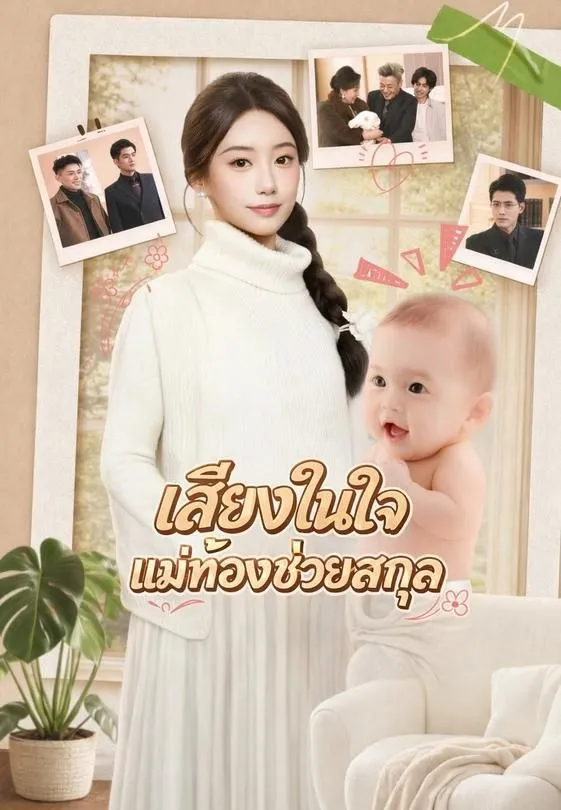 ซีรีส์แนวตั้ง เสียงในใจ แม่ท้องช่วยสกุล ซับไทย ครบทุกตอน ดูฟรี HD