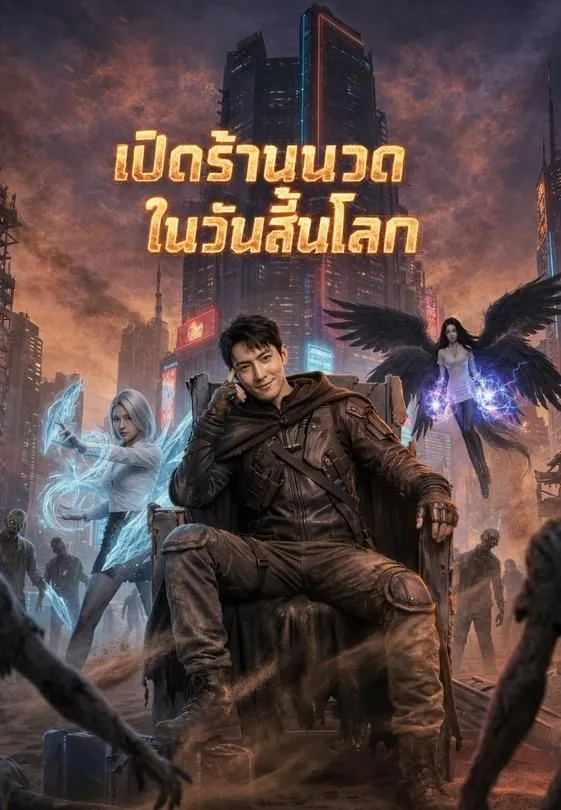 ซีรีส์แนวตั้ง เปิดร้านนวดในวันสิ้นโลก ซับไทย ครบทุกตอน คมชัด HD