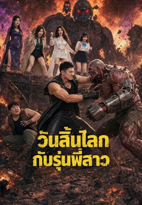 ซีรีส์แนวตั้ง วันสิ้นโลกกับรุ่นพี่สาว ซับไทย ครบทุกตอน คมชัด HD