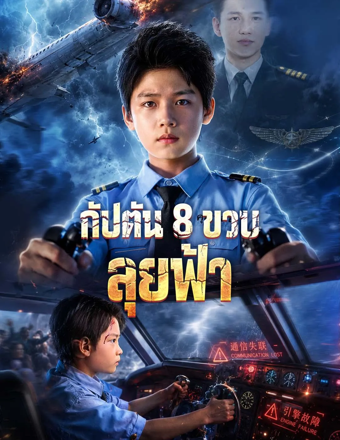 ซีรีส์แนวตั้ง กัปตัน 8 ขวบ ลุยฟ้า ซับไทย ครบทุกตอน ดูฟรี HD