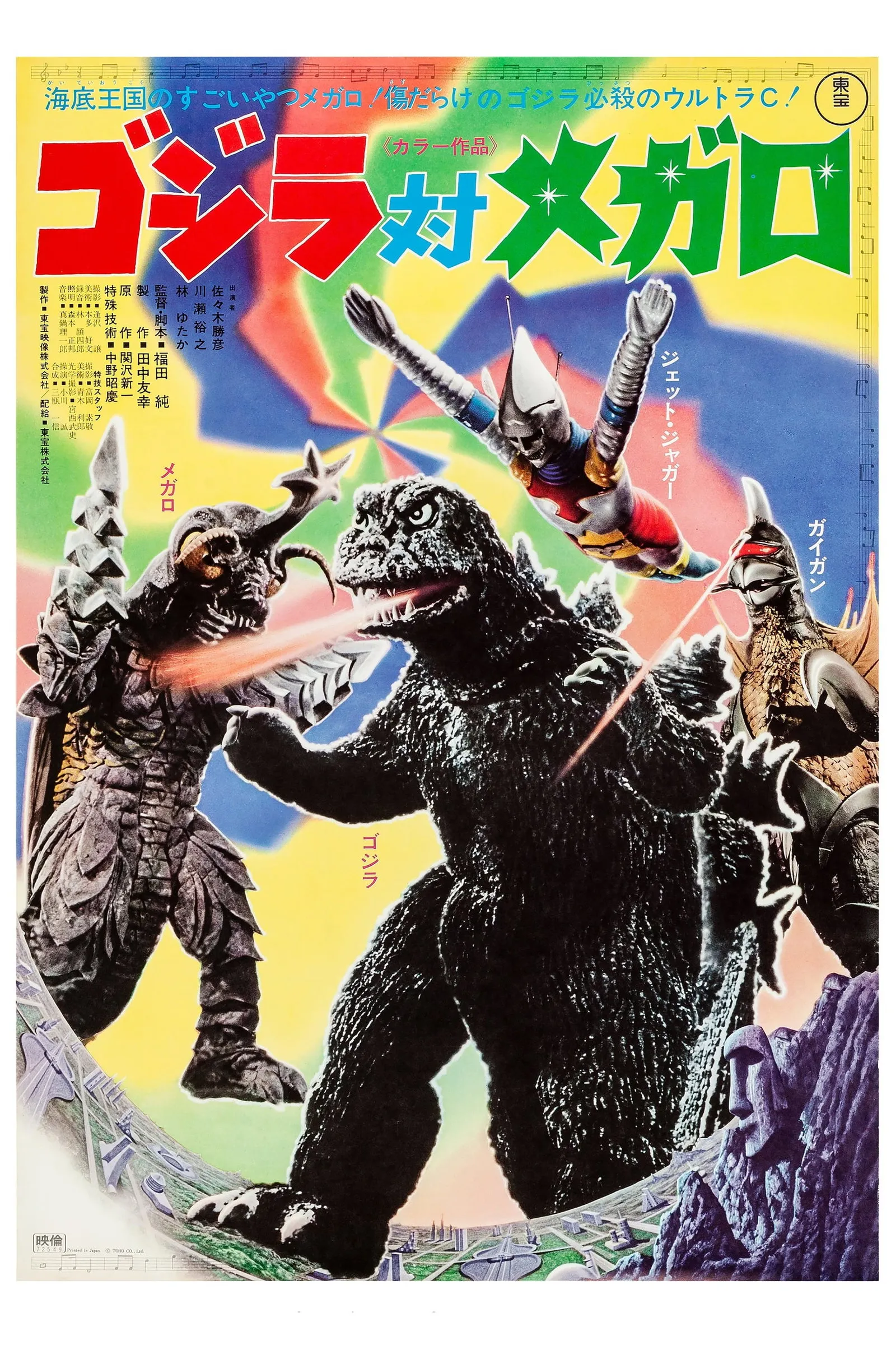 ภาพยนตร์ Godzilla vs. Megalon ซับไทย ครบทุกตอน ดูฟรี HD