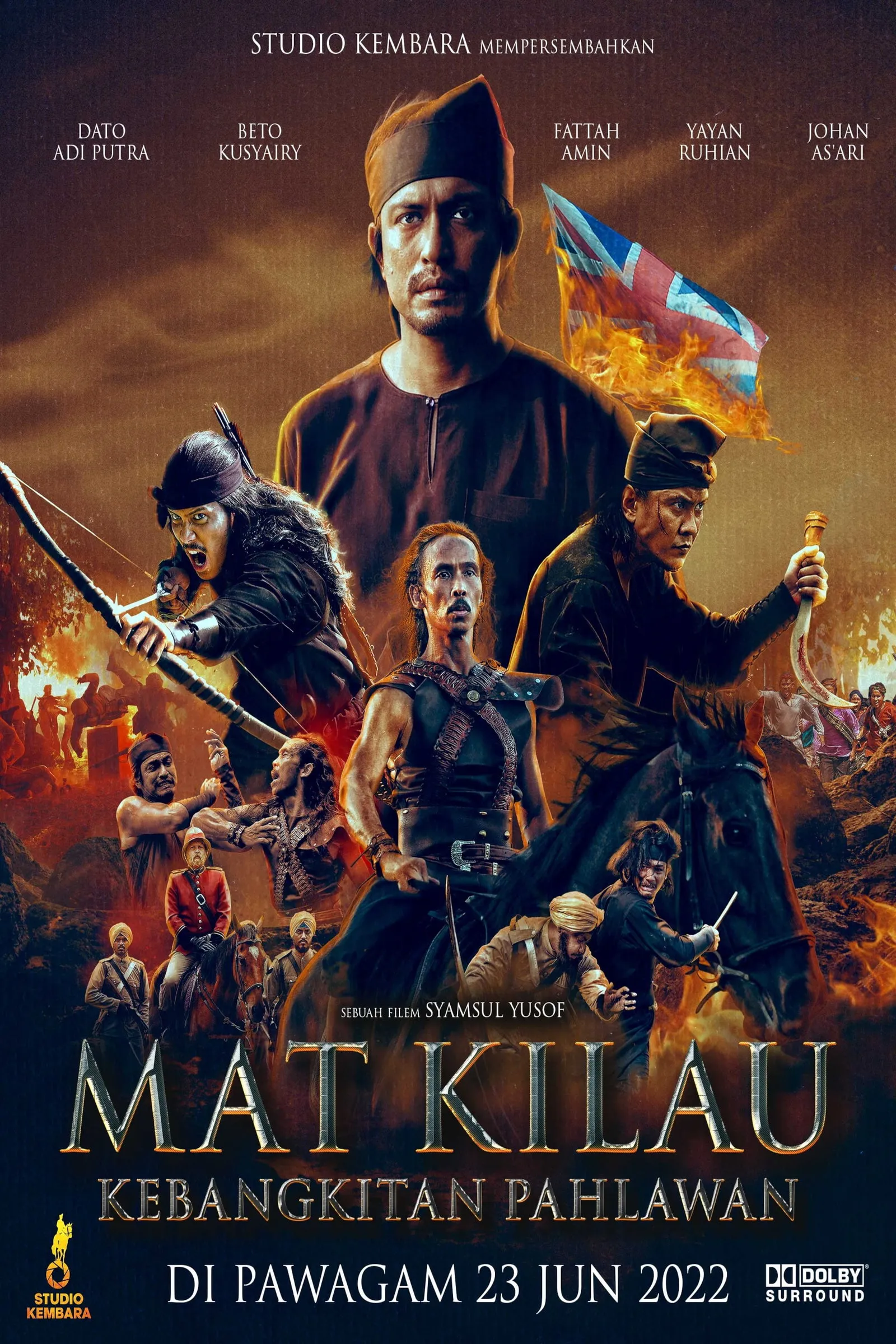 ภาพยนตร์ มัต คีเลา นักสู้เพื่อมาเลย์ ซับไทย ครบทุกตอน ดูฟรี HD