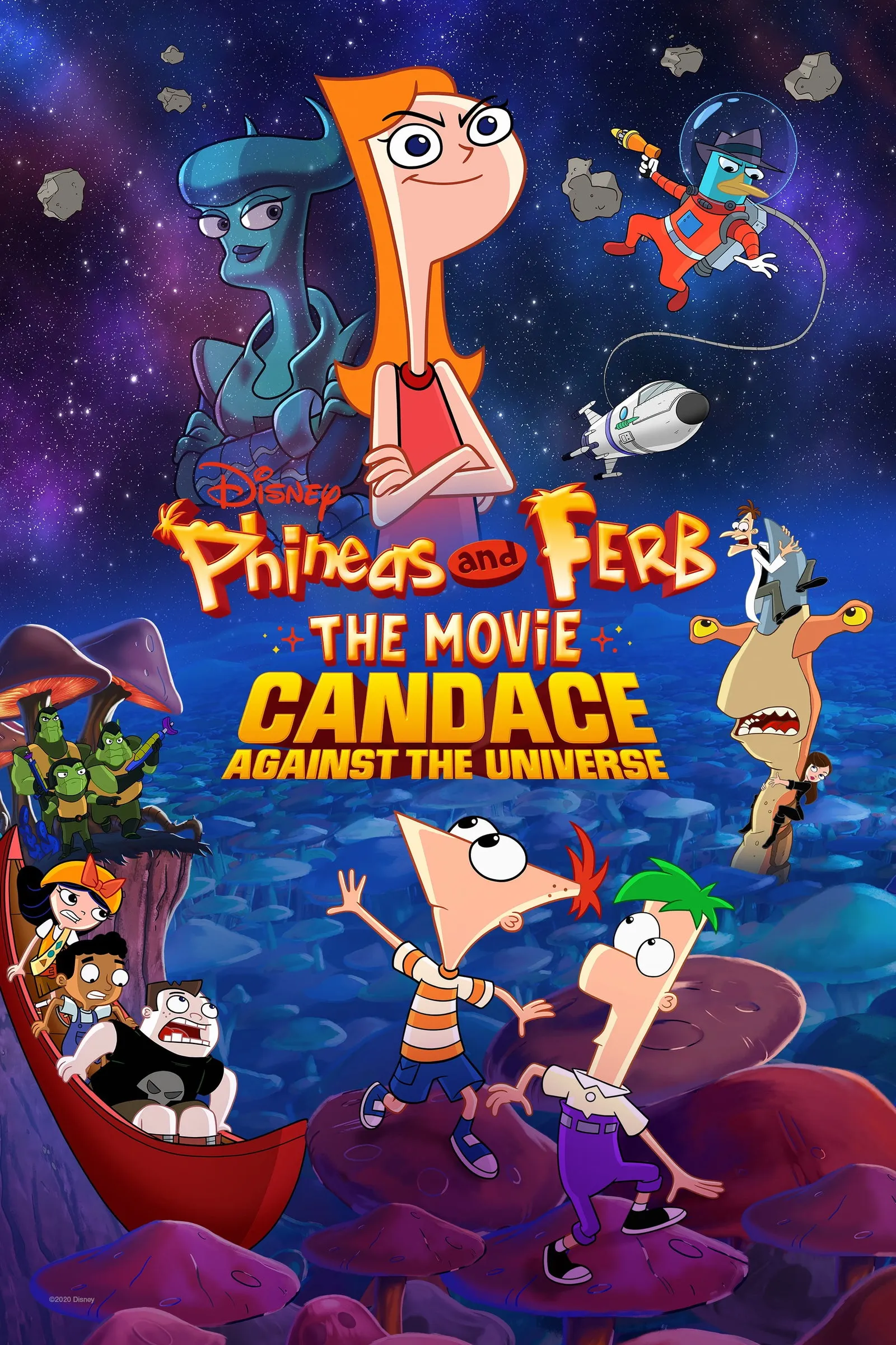 ภาพยนตร์ Phineas and Ferb the Movie: Candace Against the Universe ซับไทย ครบทุกตอน ดูฟรี HD