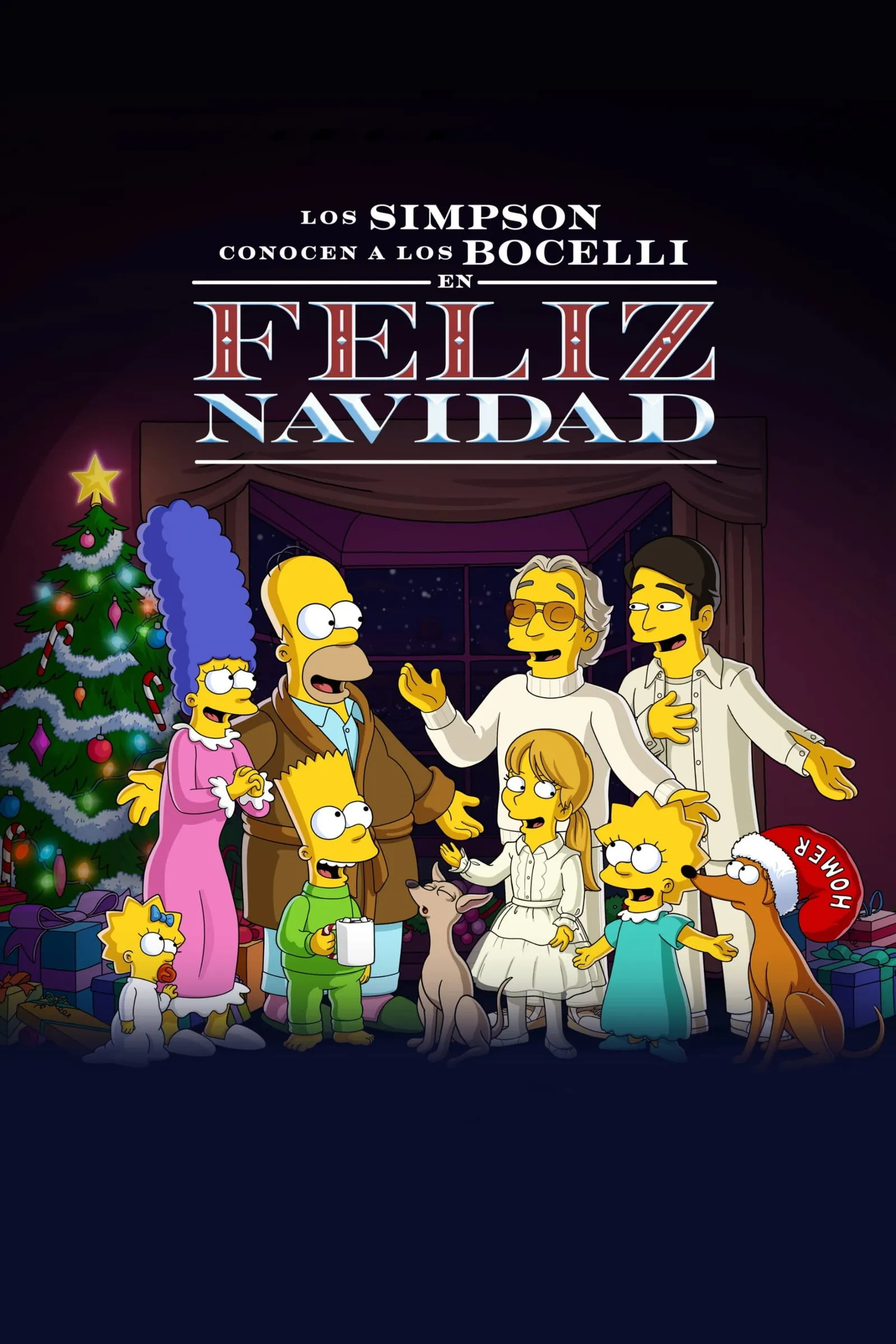 ภาพยนตร์ The Simpsons Meet the Bocellis in Feliz Navidad ซับไทย ครบทุกตอน ดูฟรี HD