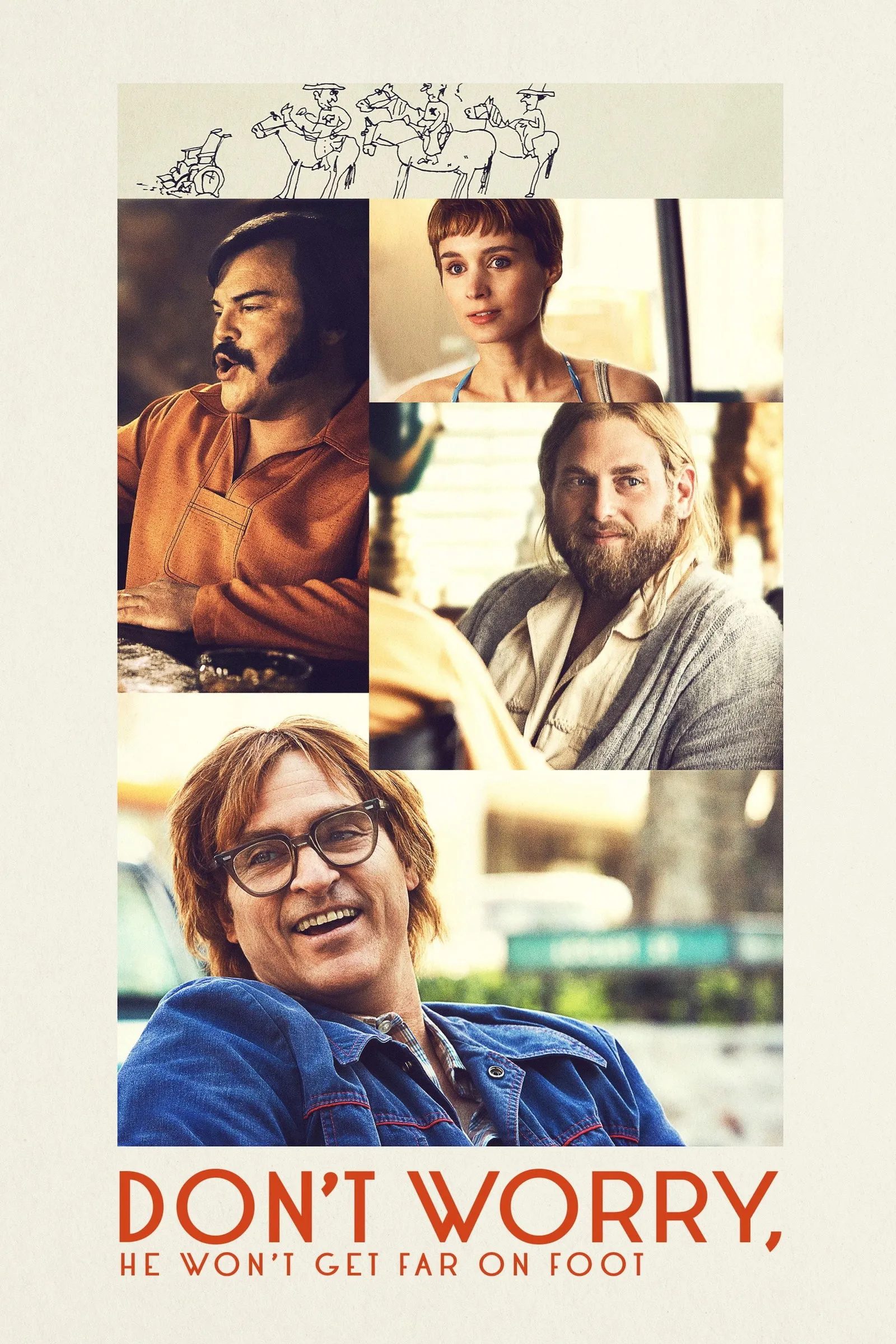 ภาพยนตร์ Don't Worry, He Won't Get Far on Foot ซับไทย ครบทุกตอน ดูฟรี HD