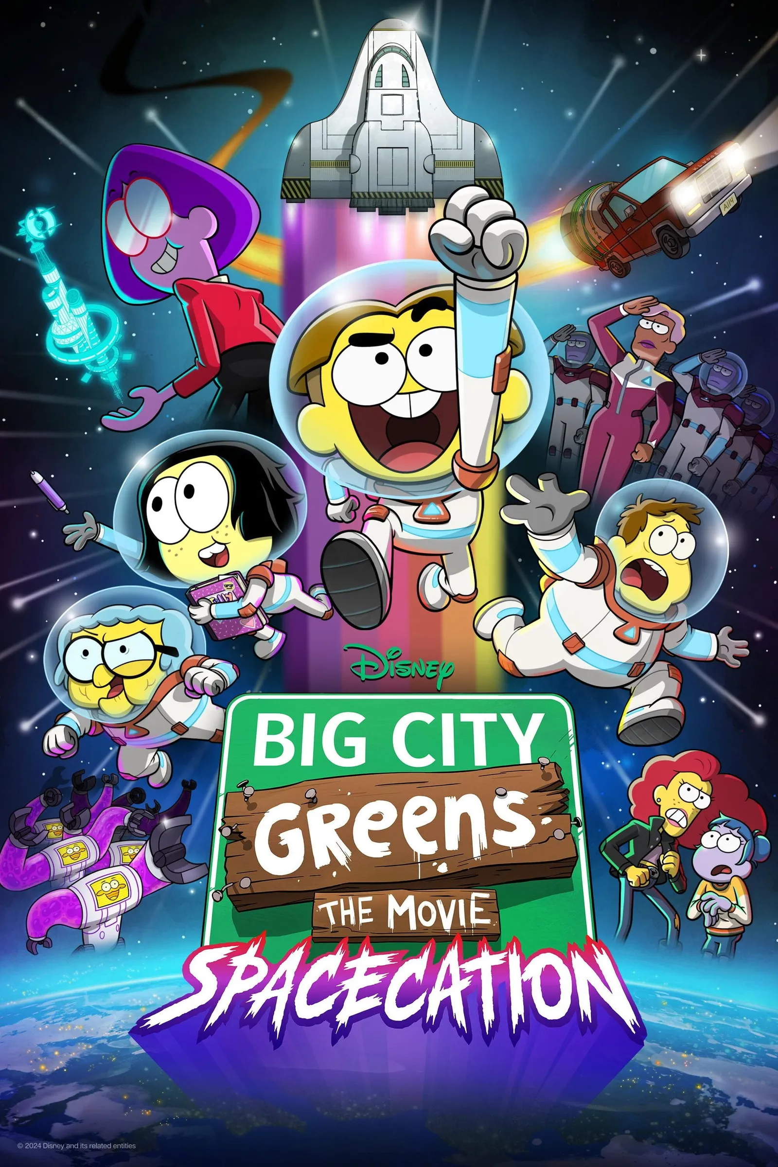 ภาพยนตร์ Big City Greens the Movie: Spacecation ซับไทย ครบทุกตอน ดูฟรี HD