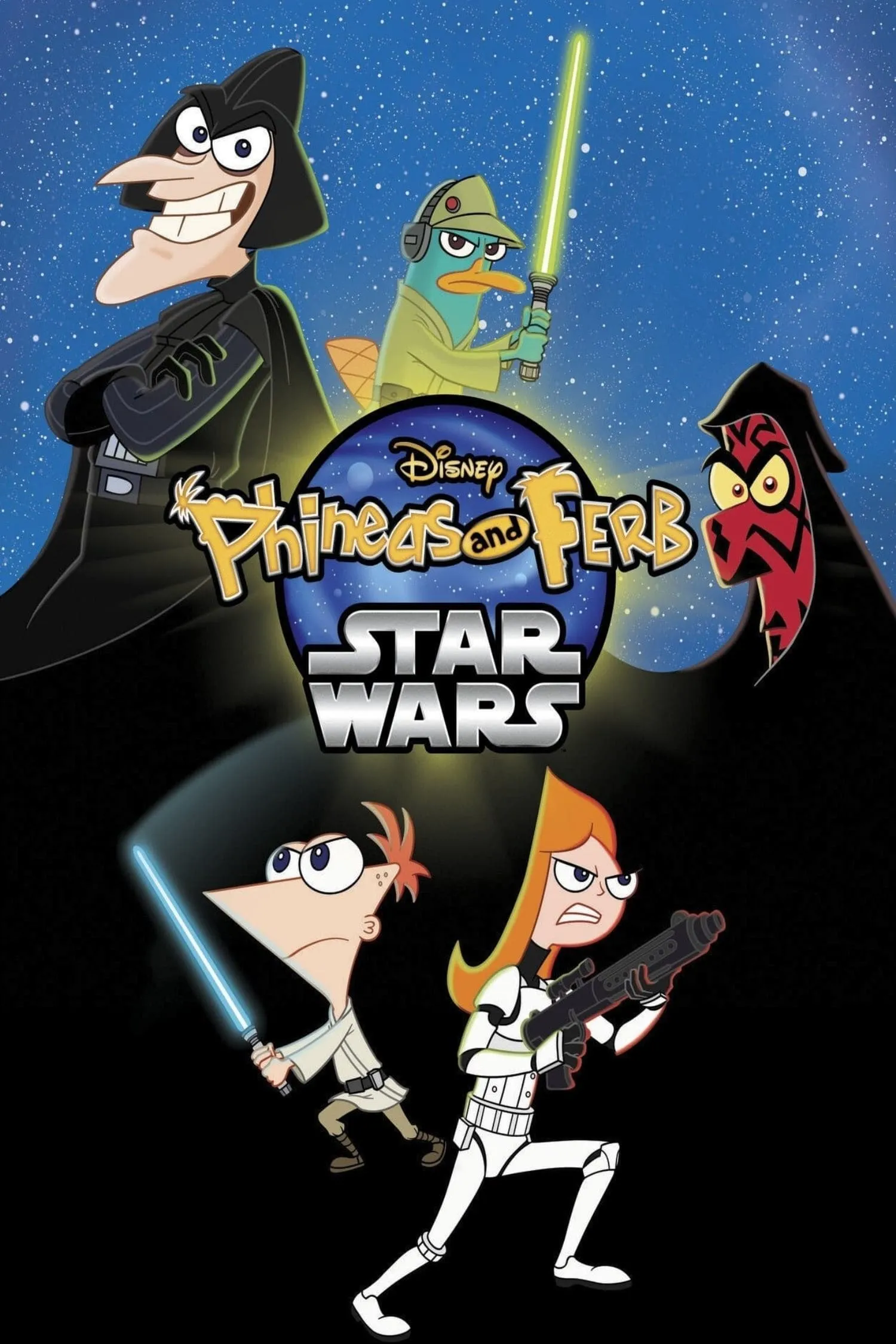 ภาพยนตร์ Phineas and Ferb: Star Wars ซับไทย ครบทุกตอน ดูฟรี HD