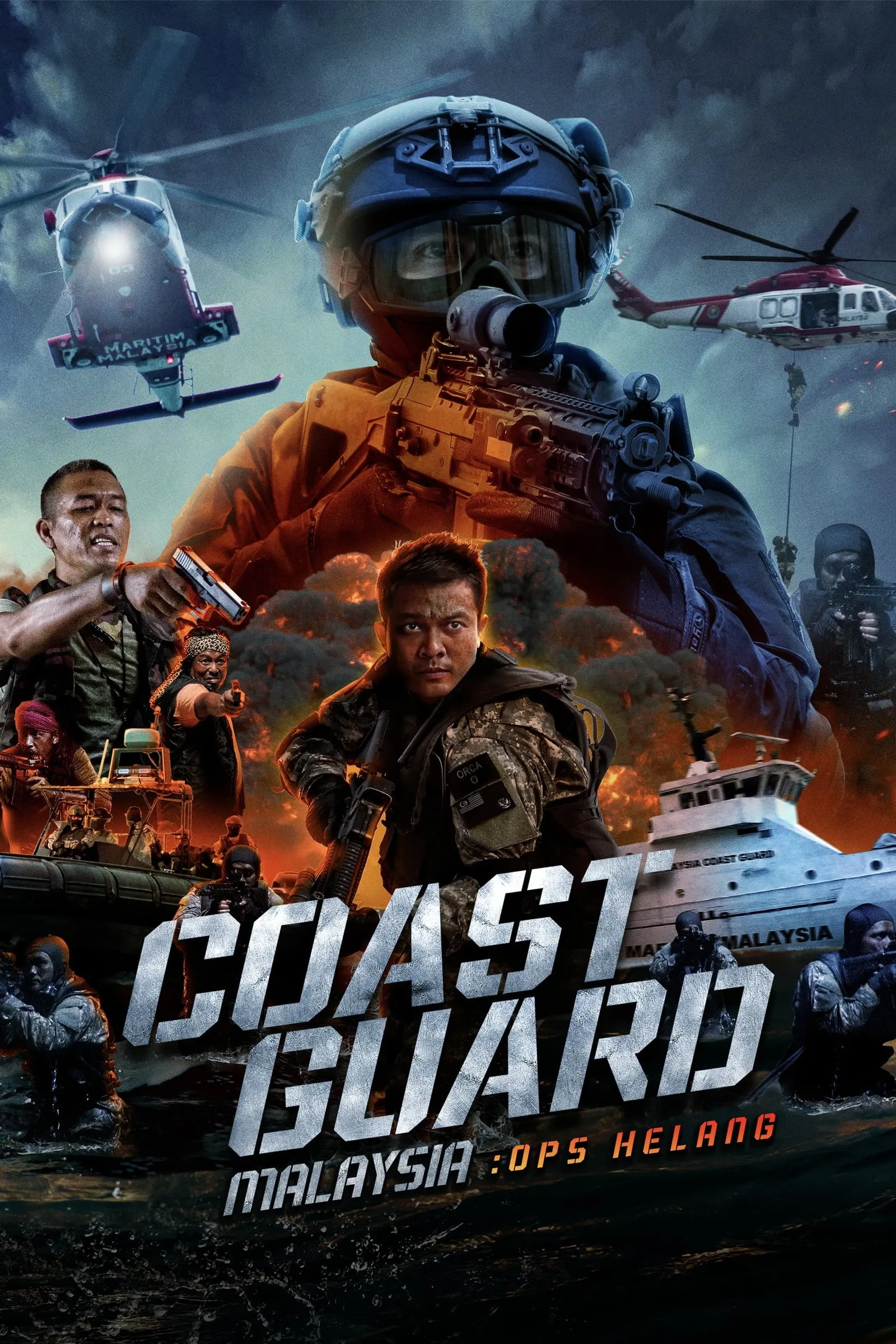 ภาพยนตร์ หน่วยยามฝั่งมาเลเซีย : ปฏิบัติการเฮอหลาง ซับไทย ครบทุกตอน ดูฟรี HD