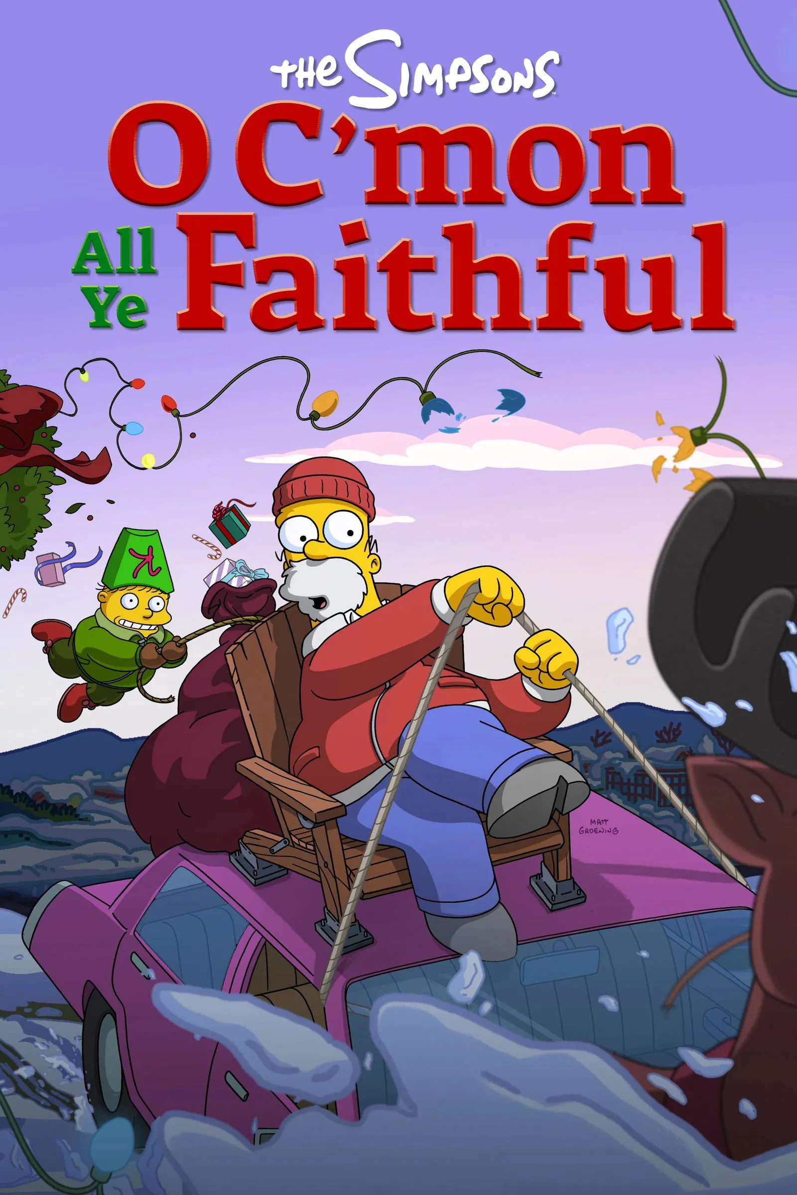 ภาพยนตร์ The Simpsons: O C'mon All Ye Faithful ซับไทย ครบทุกตอน ดูฟรี HD
