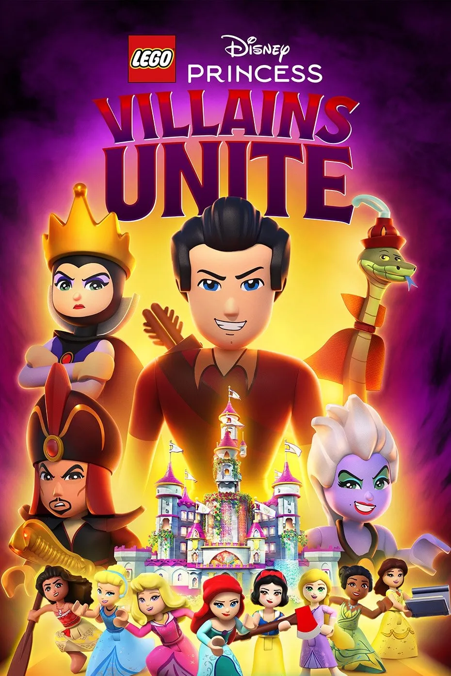 ภาพยนตร์ Lego Disney Princess: Villains Unite ซับไทย ครบทุกตอน ดูฟรี HD