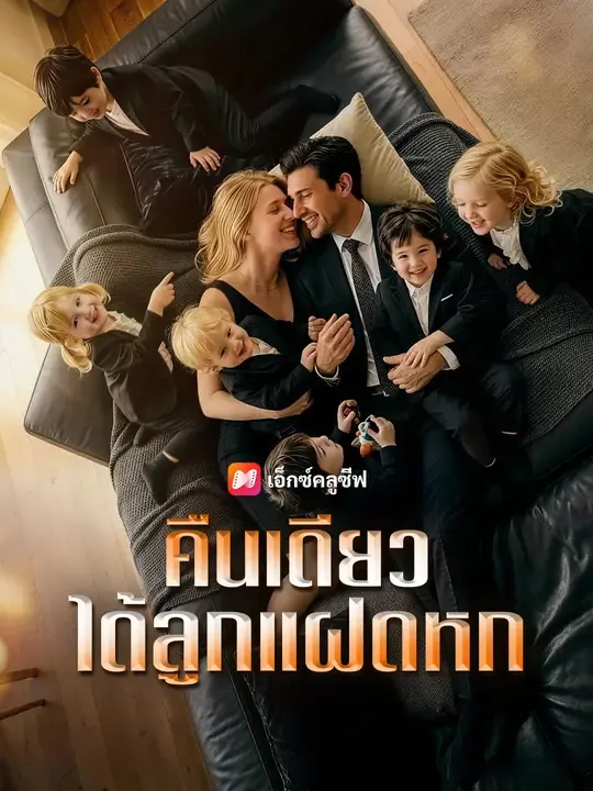 ซีรีส์แนวตั้ง คืนเดียว ได้ลูกแฝดหก ซับไทย ครบทุกตอน ดูฟรี HD