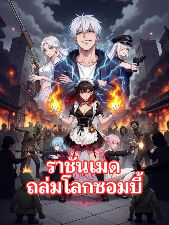 ซีรีส์แนวตั้ง ราชันเมด ถล่มโลกซอมบี้ ซับไทย ครบทุกตอน ดูฟรี HD