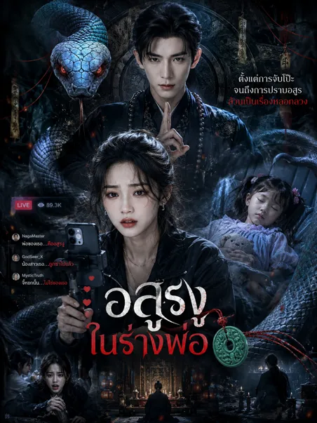 ซีรีส์แนวตั้ง อสูรงูในร่างพ่อ ซับไทย ครบทุกตอน ดูฟรี HD